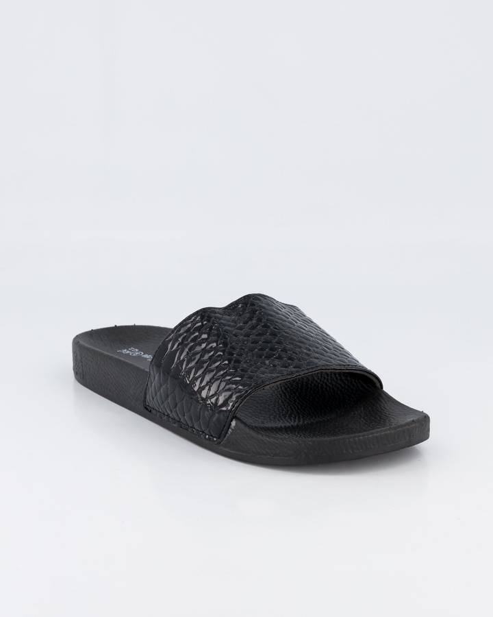 Brave Soul Pool Sliders - Black Croc (10)