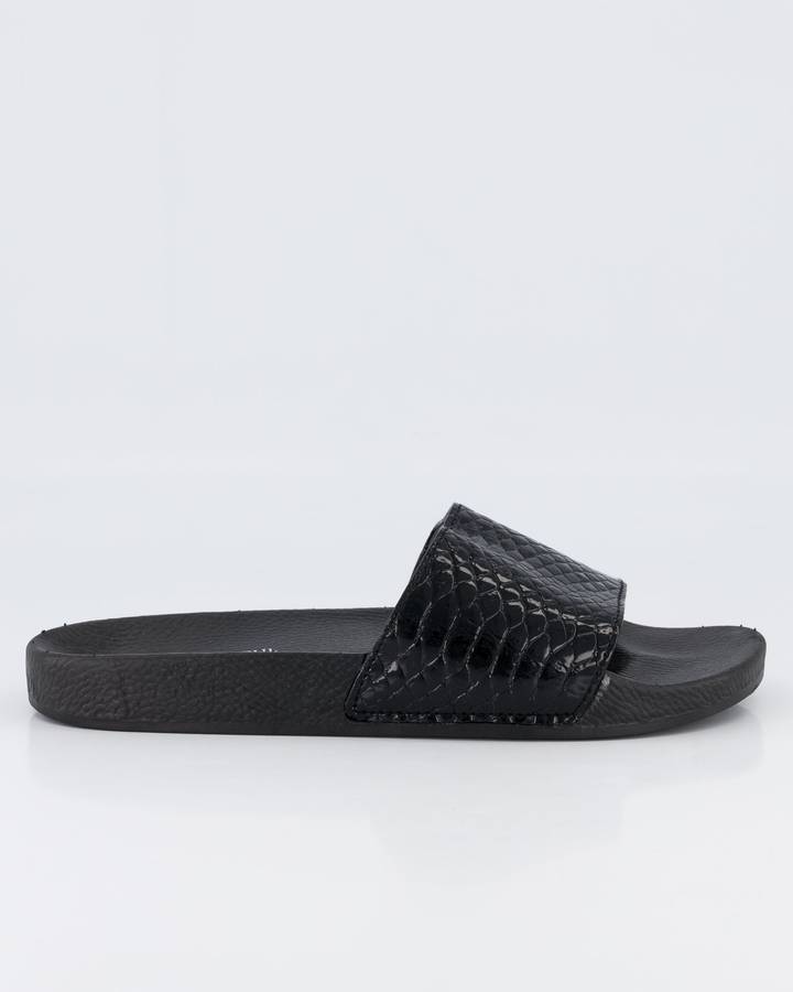 Brave Soul Pool Sliders - Black Croc (10)