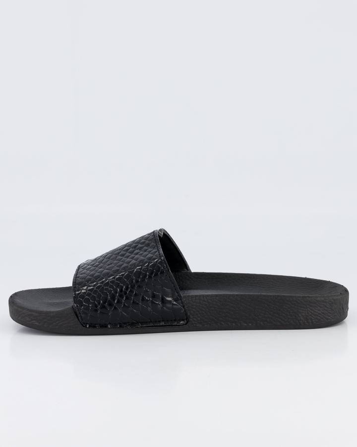 Brave Soul Pool Sliders - Black Croc (10)