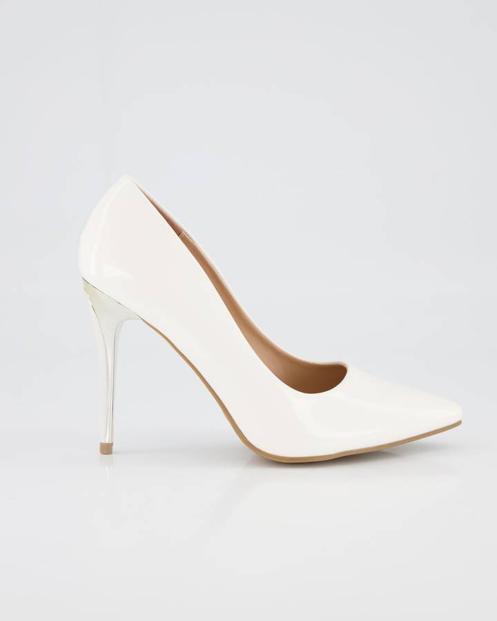 Jada Footwear Stiletto Court - Cream (5)