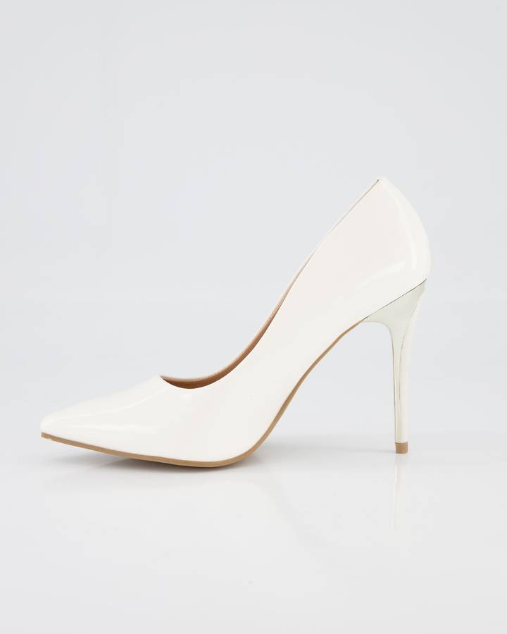Jada Footwear Stiletto Court - Cream (5)