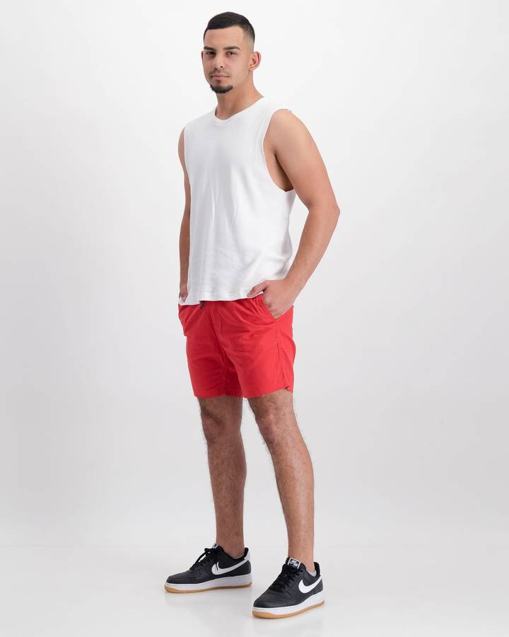 Style Mode Board Shorts - Red (M)
