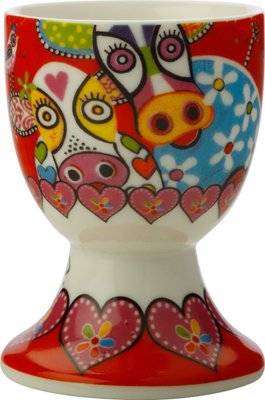 Maxwell and Williams Love Hearts Egg Cups Set of  6 - Happy Moo Day