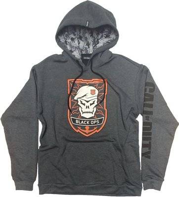 Call of Duty: Black Ops Hoodie (Charcoal)(X-Large)