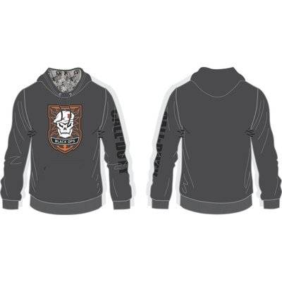 Call of Duty: Black Ops Hoodie (Charcoal)(X-Large)