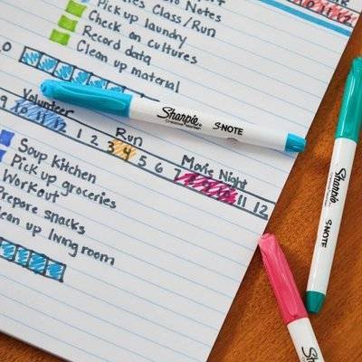 Sharpie S Note Creative Markers on Card (20 Pack)