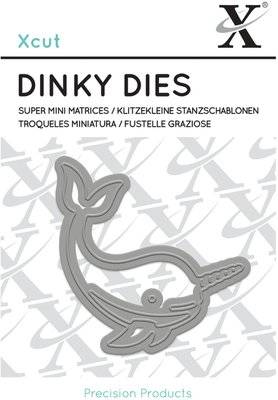 Xcut Dinky Dies Narwhal (40mmx40mm)