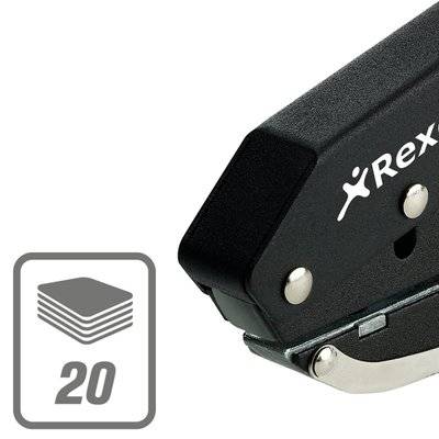 Rexel S120 Plier Punch (Single Hole)(Black) Picture 4