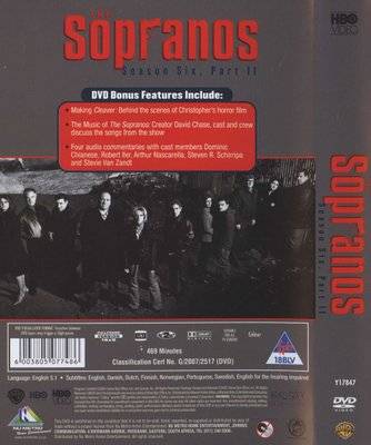 The Sopranos - Season 6 - Part 2 - Episodes 13-21 (DVD, Boxed set)