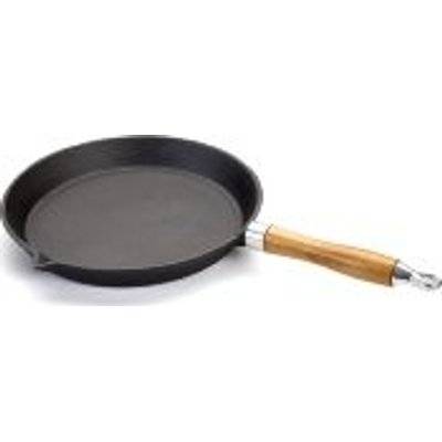 Oztrail 25cm Frying Pan with Wood Handle
