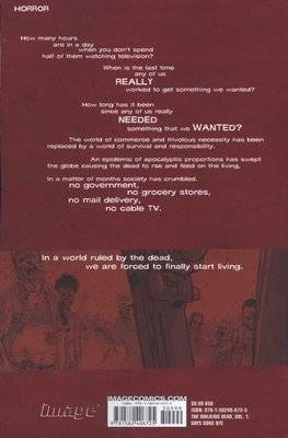 The Walking Dead Volume 1: Days Gone Bye (Paperback) Picture 2