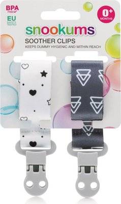 Snookums Soother Clip - Neutral