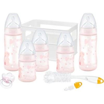 NUK First Choice Starter Pack Crate (Rose Rabbit)