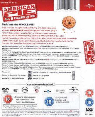 American Pie: The Complete Collection - American Pie 1-8 (DVD, Boxed set)