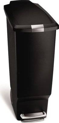 Simplehuman Slip Step Bin (40L) (Black)