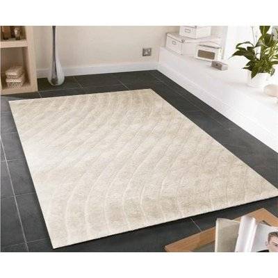 Daily Living 3D Shaggy Rug (Cream)(230x160cm)