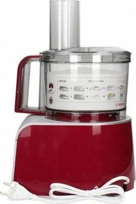 Bosch Styline Food Processor (800W) (Red)