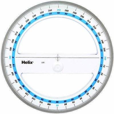 Helix 360 Degree Protractor - Wallet (15cm)
