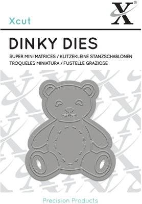 Xcut Dinky Dies Teddy Bear (40mmx40mm)