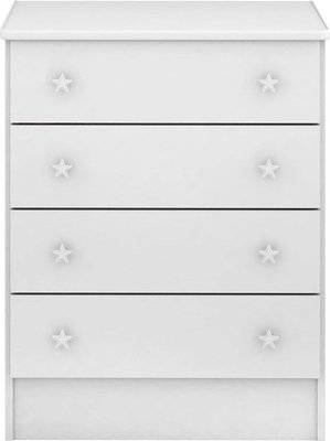 Linx Doce Sonho Baby Chest of Drawers (White)