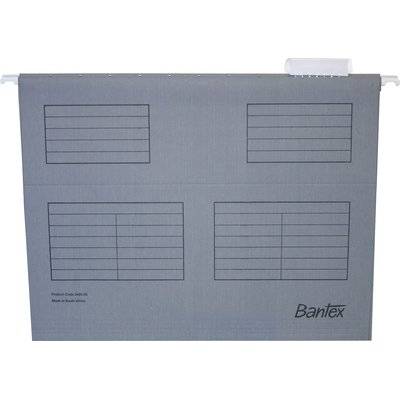 Bantex B3460 Suspension Files (A4)(Grey)(25 Pack)