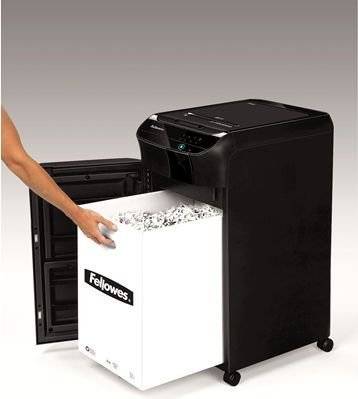 Fellowes Automax 350C Cross-Cut Shredder (Black)