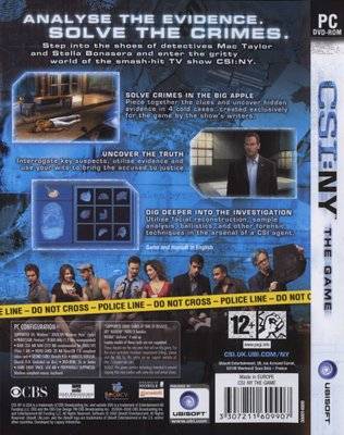 CSI: New York - The Game (PC, DVD-ROM)