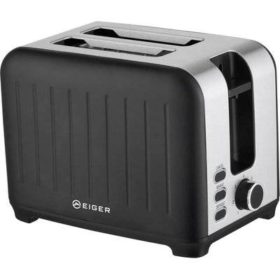 Eiger Alinea Nero 2-Slice Stainless Steel Toaster (Black) Picture 1