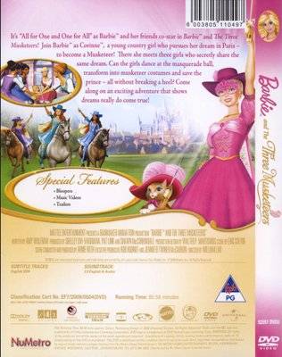 Barbie And The Three Musketeers (DVD) Picture 2
