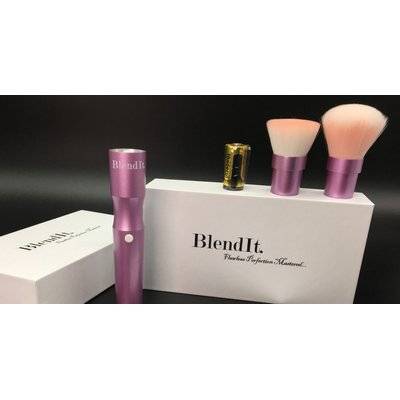 BlendIt Aluminium Rotating Makeup Brush Picture 2