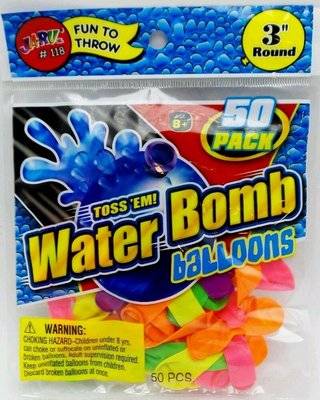 Ja-Ru Water Balloons (Pack of 50)