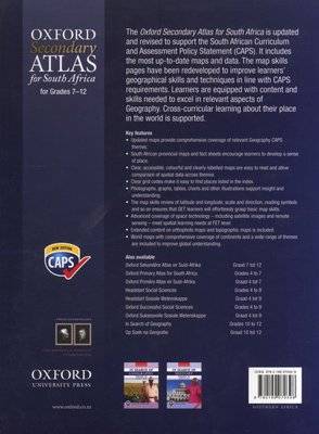 Secondary atlas for South Africa CAPS: Gr 7 - 12: Learner's book (Paperback)