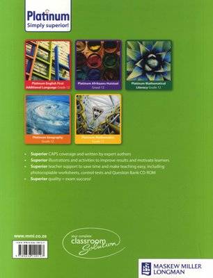 Platinum Business Studies CAPS - Platinum business studies: Grade 12: Learner's book Gr 12: Learner'