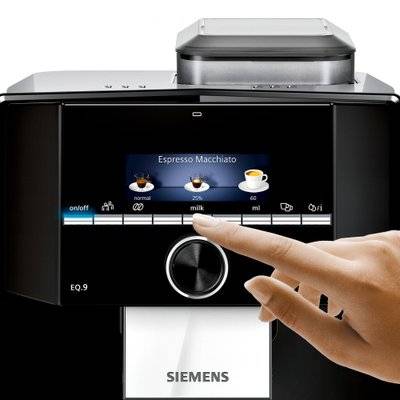 Siemens EQ.9 Plus S300 Fully Automatic Espresso / Coffee Machine (Black)