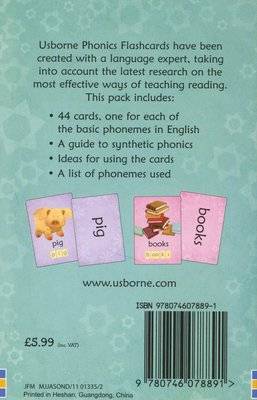 Usborne Phonics Flashcards (Cards) Picture 2