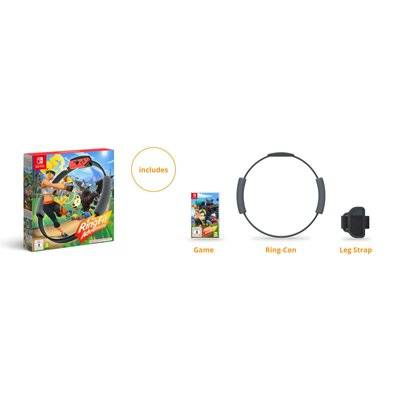 Ring Fit Adventure - With Game, Ring-Con and Leg Strap (Nintendo Switch)