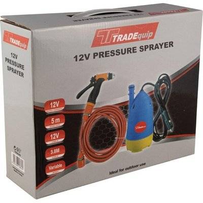 Tradequip Portable Pressure Sprayer (12v)