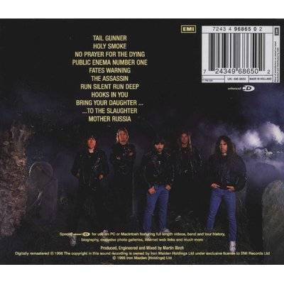 No Prayer For The Dying (CD) Picture 2
