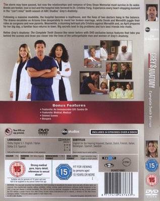 Grey's Anatomy - Season 10 (DVD)