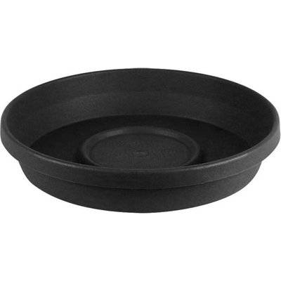 Sebor Super Pot Saucer (Charcoal) (25cm)