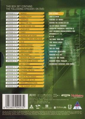 CSI: Las Vegas - Complete Season 2 (DVD, Boxed set) Picture 2