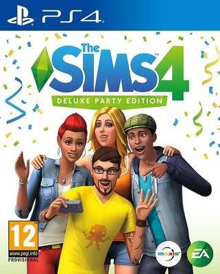 The Sims 4 - Deluxe Party Edition (PlayStation 4, Blu-ray disc)