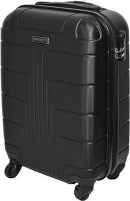 Marco Expedition Luggage Bag - 20 inch, High quality ABS  (Black)
