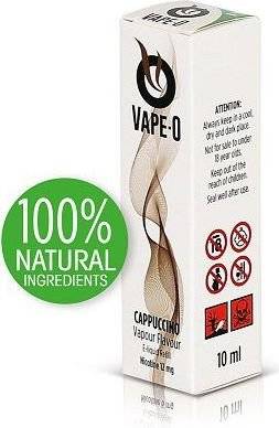 Vape-O Nicotine Refill Liquid 10ml - Cappuccino Flavour 12mg