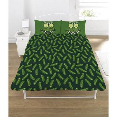 Rick & Morty Pickle Rick Rat Suit Reversible Duvet Set (Double) - Parallel Import