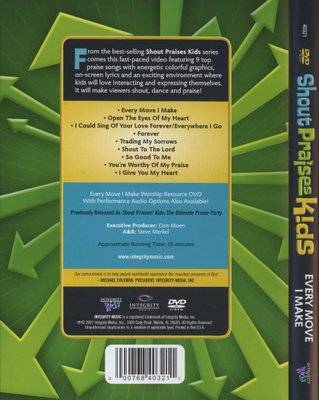 Shout Praises Kids!: Every Move I Make (DVD)