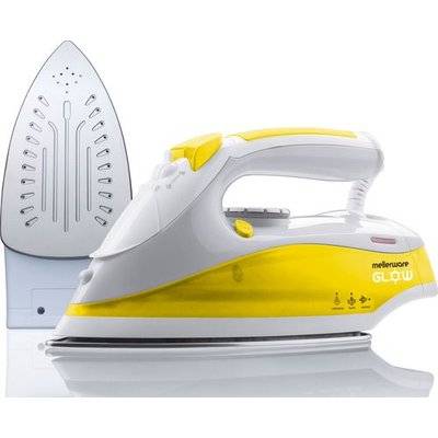 Mellerware Glow - Stainless Steel Iron with Steam / Dry / Spray Functions (300ml)(2200W)(Yellow)