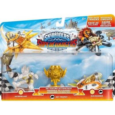 Skylanders Superchargers Racing Pack - SKY - Astroblast, Sun Runner, Villian Sky Trophy