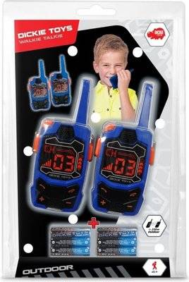 Dickie Toys Walkie Talkie Outdoor (Blue)