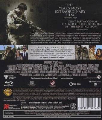 American Sniper (Blu-ray disc)